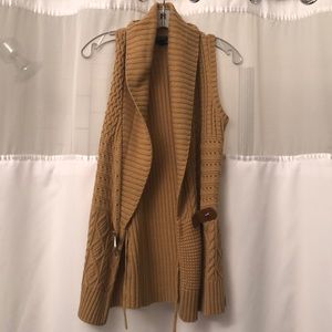 Ralph Lauren Tan sweater vest